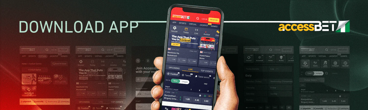 AccessBet apps you can bet and play casino games